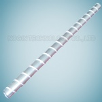 Twisted Rope Wrapped Magnetic Ink Rollers